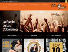 Tablet Screenshot of kompadrestereo.com